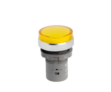 Изображение товара TA22SA3Z1-P/CY220V/A, СВЕТОВОЙ ИНДИКАТОР, ЖЕЛТЫЙ РАССЕИВАТЕЛЬ 230V AC, 22ММ CONTA