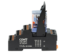 Превью баннера CR-024-4FC, ЧЕТЫРЕХ КОНТАКТНЫЙ РЕЛЕЙНЫЙ МОДУЛЬ, 31 ММ, 24VDC CONTA