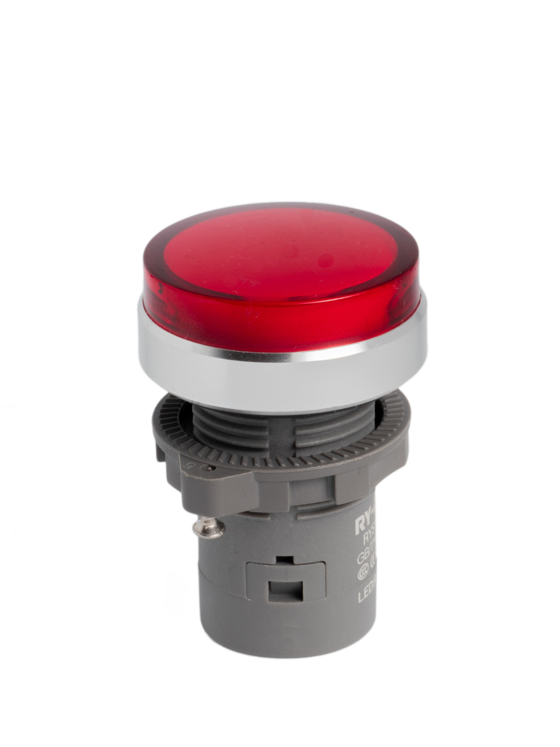 Изображение товара TA22SA3Z1-P/CR220V/A, СВЕТОВОЙ ИНДИКАТОР, КРАСНЫЙ РАССЕИВАТЕЛЬ, 230V AC, 22ММ CONTA