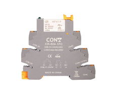 Изображение товара CR-024-1FC, ОДНОКОНТАКТНЫЙ РЕЛЕЙНЫЙ МОДУЛЬ, 6,2 ММ, 24VDC CONTA