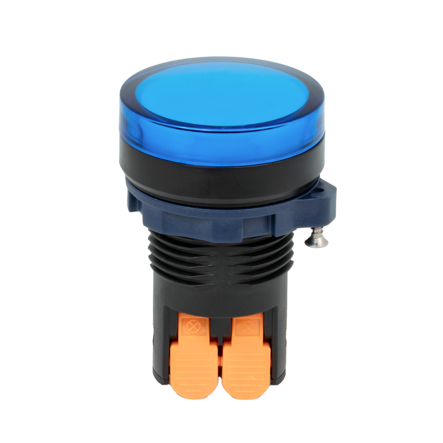 Изображение товара TA22SA1Z1-P/CB9-24V/PC, СВЕТОВОЙ ИНДИКАТОР, СИНИЙ РАССЕИВАТЕЛЬ 24V DC, ПЛАСТИК, 22 ММ CONTA