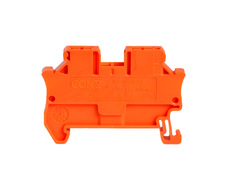 Изображение товара CTV 2.5 ORANGE, КЛЕММА ПРОХОДНАЯ, 2.5 КВ.ММ, PUSH-IN CONTA