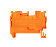 Изображение товара CPT 4 ORANGE, КЛЕММА  ПРОХОДНАЯ, 4 КВ.ММ, PUSH-IN CONTA