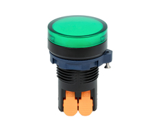 Изображение товара TA22SA1Z1-P/CG9-24V/PC, СВЕТОВОЙ ИНДИКАТОР, ЗЕЛЕНЫЙ РАССЕИВАТЕЛЬ 24V DC, ПЛАСТИК, 22 ММ CONTA