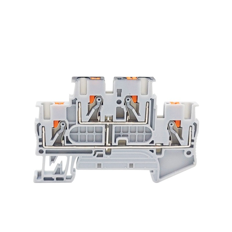 Изображение товара CPTTB 2.5 GRAY-PV, КЛЕММА ДВУХЪЯРУСНАЯ, 2.5 КВ.ММ, PUSH-IN CONTA