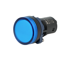 Превью товара TA22SA1Z1-P/CB220V/PC, СВЕТОВОЙ ИНДИКАТОР, СИНИЙ РАССЕИВАТЕЛЬ 220V DC, ПЛАСТИК, 22 ММ CONTA №4