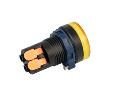 Превью товара TA22SA1Z1-P/CY220V/PC, СВЕТОВОЙ ИНДИКАТОР, ЖЕЛТЫЙ РАССЕИВАТЕЛЬ 220V DC, ПЛАСТИК, 22 ММ CONTA №2
