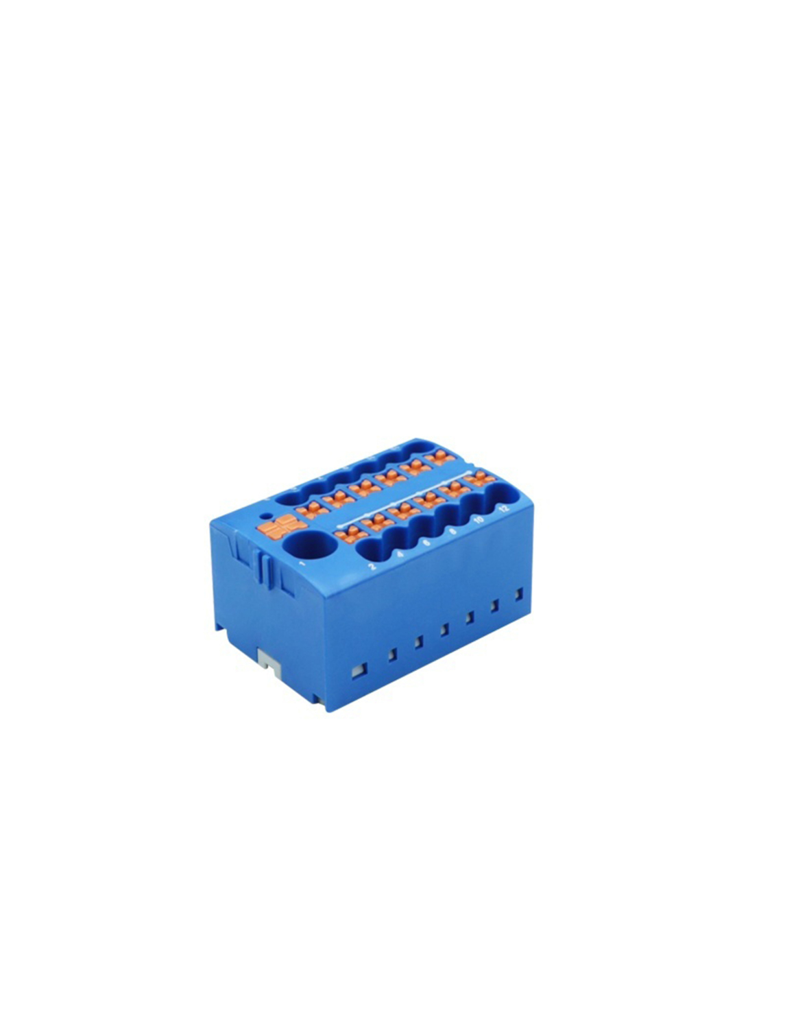 Изображение товара JPTFIX6/12X2.5 BLUE, БЛОК РАСПРЕДЕЛИТЕЛЬНЫЙ CONTA