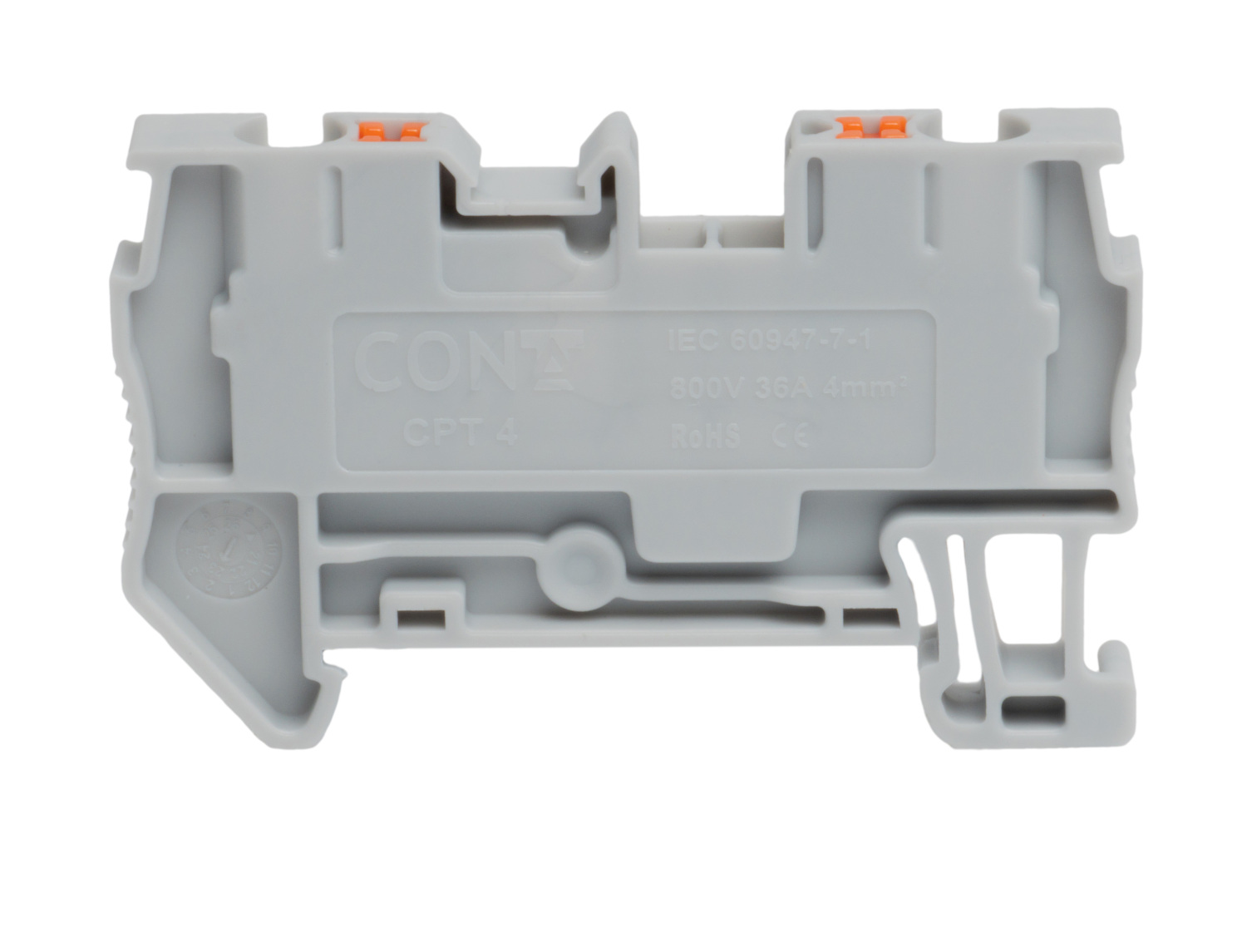Изображение товара CPT 4 GRAY, КЛЕММА  ПРОХОДНАЯ, 4 КВ.ММ, PUSH-IN CONTA