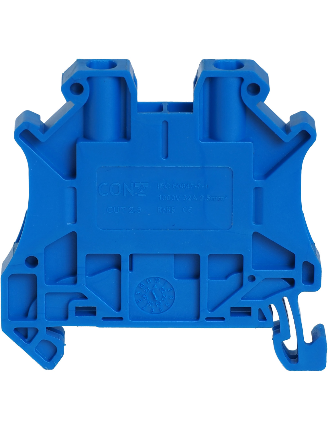 Изображение товара CUT 2.5 BLUE, ПРОХОДНАЯ КЛЕММА ВИНТОВАЯ CONTA