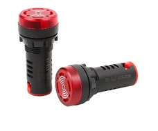 Изображение товара TAD16-22SM/220V, ЗУММЕР С ПОДСВЕТКОЙ 220V FLASH BEEP, 22 ММ CONTA