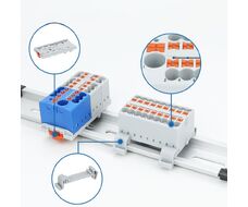 Превью товара JPTFIX6/6X2.5 BLUE, БЛОК РАСПРЕДЕЛИТЕЛЬНЫЙ CONTA №10