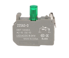 Превью товара TA22SA3-D/G9-24V, МОДУЛЬ ПОДСВЕТКИ ЗЕЛЕНЫЙ 24 LED CONTA №1