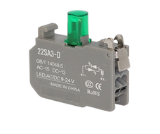 Превью товара TA22SA3-D/G9-24V, МОДУЛЬ ПОДСВЕТКИ ЗЕЛЕНЫЙ 24 LED CONTA №2