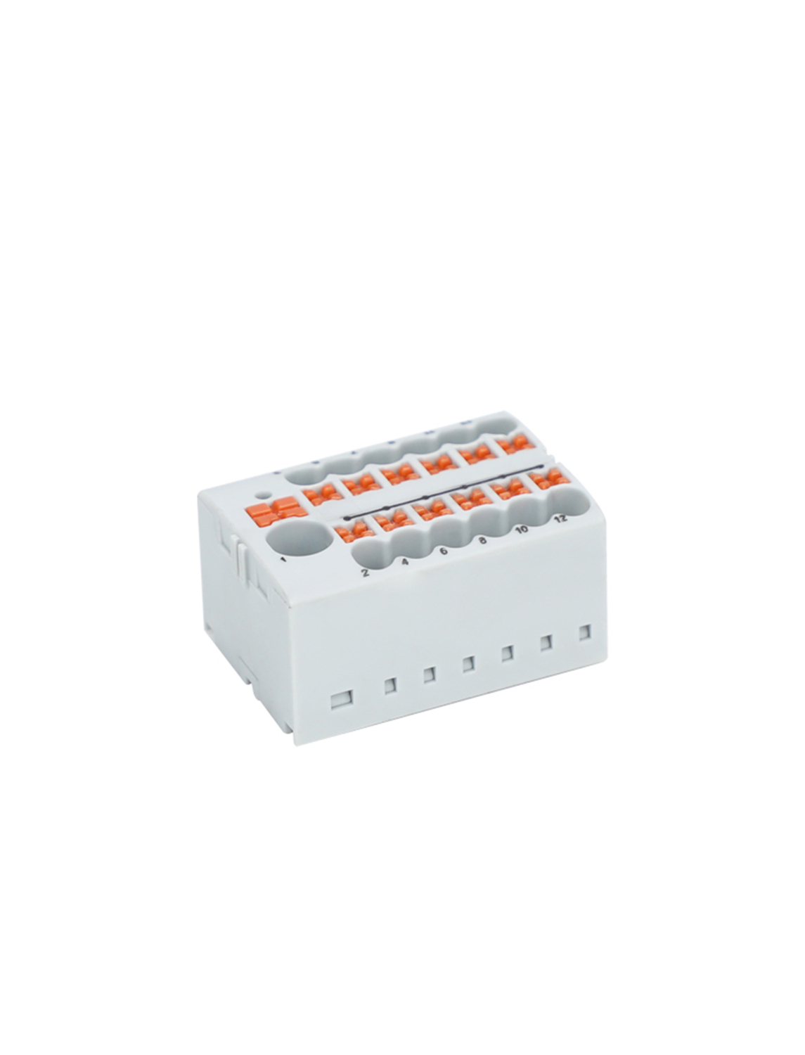 Изображение товара JPTFIX6/12X2.5 GRAY, БЛОК РАСПРЕДЕЛИТЕЛЬНЫЙ CONTA