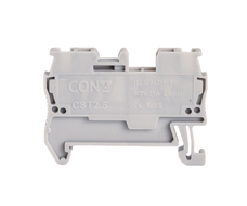 Изображение товара CST 2.5 GRAY, КЛЕММА ПРОХОДНАЯ С ПРУЖИННЫМ ЗАЖИМОМ, 2.5 КВ.ММ CONTA