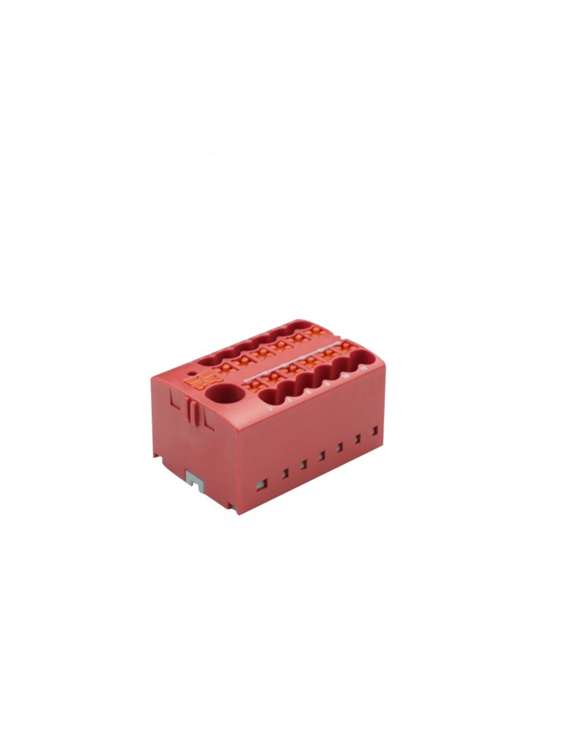 Изображение товара JPTFIX6/12X2.5 RED, БЛОК РАСПРЕДЕЛИТЕЛЬНЫЙ CONTA