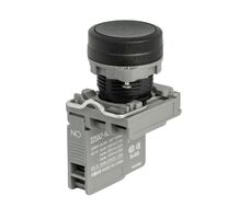 Превью товара TA22SA-PF-H-PC/ZZ/NO, КОМПЛЕКТ 3 ПРЕДМ (КНОПКА ЧЕРНАЯ, ПЛАСТИК, С ДЕРЖАТЕЛЕМ, 1NО CONTA) №3