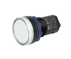 Превью товара TA22SA1Z1-P/CW220V/PC, СВЕТОВОЙ ИНДИКАТОР, БЕЛЫЙ РАССЕИВАТЕЛЬ 220V DC, ПЛАСТИК, 22 ММ CONTA №4