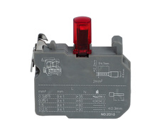 Превью товара TA22SA3-D/R230V, МОДУЛЬ ПОДСВЕТКИ КРАСНЫЙ 230 LED CONTA №2