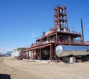 Система диспетчерского контроля и управления мини-НПЗ на базе контроллера Siemens S7-400 и АРМ оператора завода